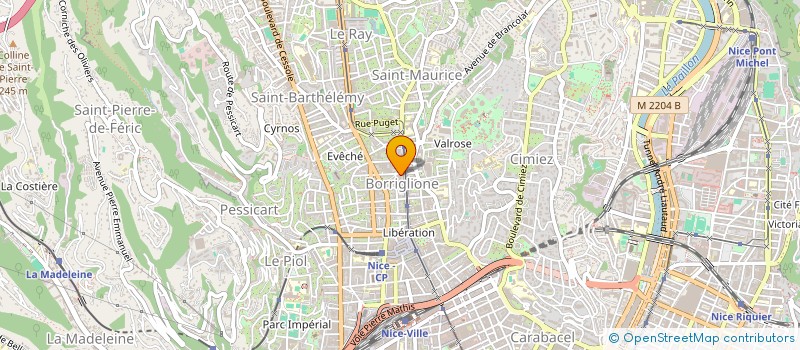 localisation de l'entreprise MONSIEUR JEAN-CHARLES PRIETO à NICE