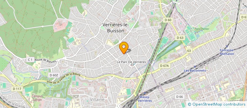 localisation de l'entreprise MONSIEUR JEAN CHARLES QUINCAMPOIX à VERRIERES-LE-BUISSON