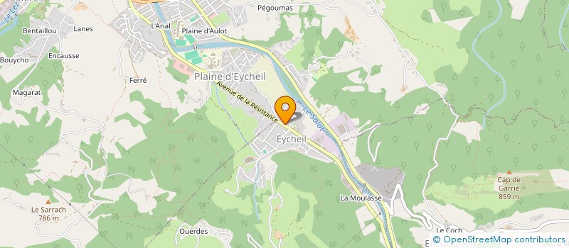 localisation de l'entreprise MONSIEUR JEAN-CHARLES RATIER à EYCHEIL
