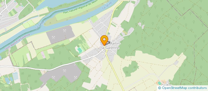 localisation de l'entreprise MONSIEUR JEAN-CHARLES REBAUD  SAINT-MARTIN-LA-GARENNE