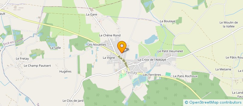 localisation de l'entreprise MONSIEUR JEAN-CHARLES RIALLAND à TEILLAY