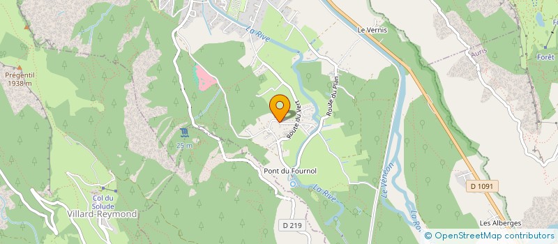 localisation de l'entreprise MONSIEUR JEAN-CHARLES RIAUTE  LE BOURG-D'OISANS