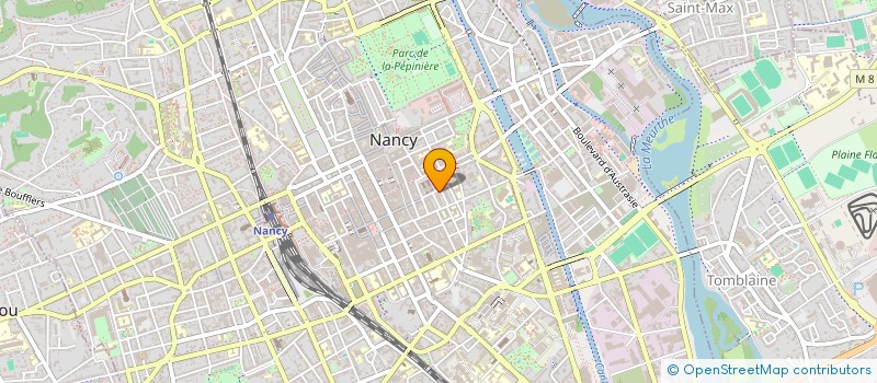 localisation de l'entreprise MONSIEUR JEAN-CHARLES ROCHEFORT  NANCY