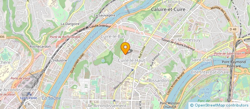 localisation de l'entreprise MONSIEUR JEAN-CHARLES ROSE à CALUIRE-ET-CUIRE