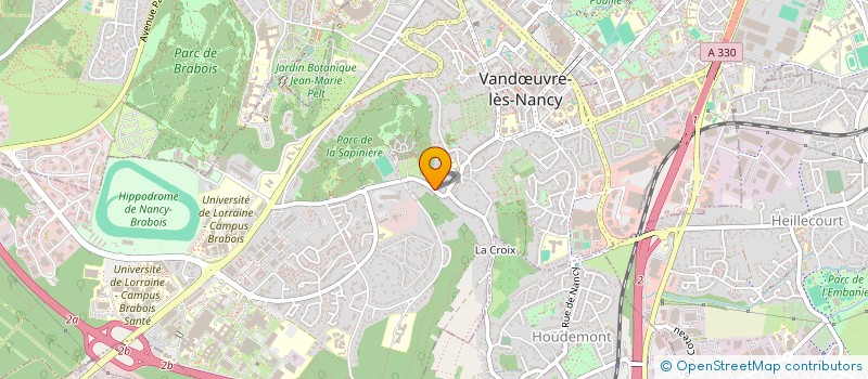 localisation de l'entreprise MONSIEUR JEAN-CHARLES SADOUL  VANDUVRE-LES-NANCY