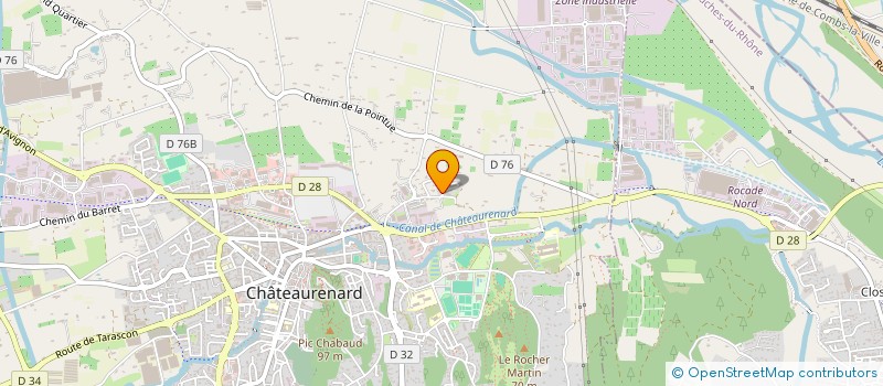 localisation de l'entreprise MONSIEUR JEAN-CHARLES SAMPOL  CHATEAURENARD