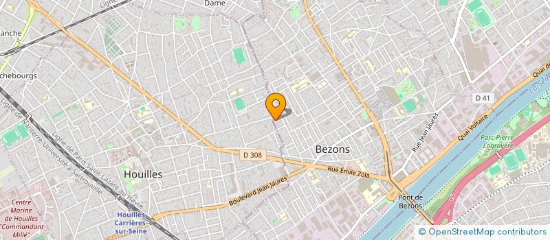 localisation de l'entreprise MONSIEUR JEAN-CHARLES SCHELCHER  BEZONS