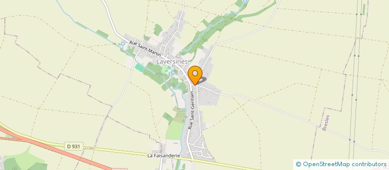 localisation de l'entreprise MONSIEUR JEAN-CHARLES SERRE  LAVERSINES