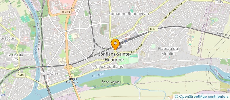 localisation de l'entreprise MONSIEUR JEAN-CHARLES SIGNEUX  CONFLANS-SAINTE-HONORINE