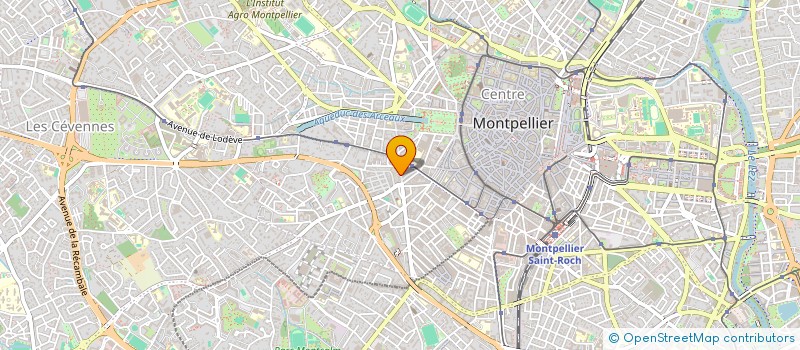 localisation de l'entreprise MONSIEUR JEAN CHARLES SIMONIN à MONTPELLIER