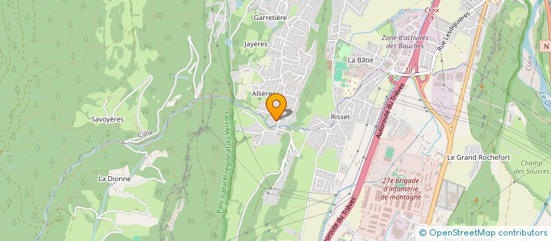 localisation de l'entreprise MONSIEUR JEAN-CHARLES SOLECKI  CLAIX