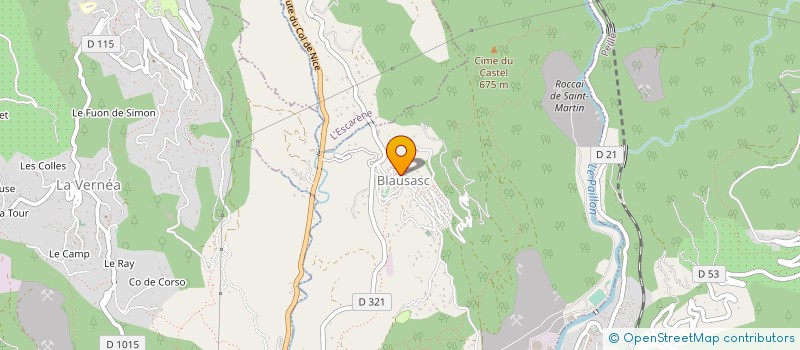 localisation de l'entreprise MONSIEUR JEAN-CHARLES STIEB  BLAUSASC