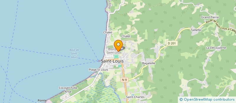 localisation de l'entreprise MONSIEUR JEAN-CHARLES TAGLIAMENTO  SAINT-LOUIS