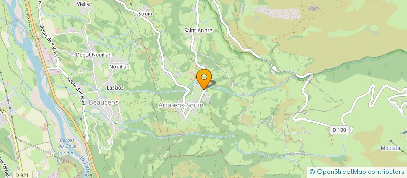 localisation de l'entreprise MONSIEUR JEAN CHARLES THIEFFRY  ARTALENS-SOUIN