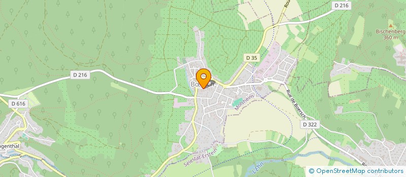 localisation de l'entreprise MONSIEUR JEAN-CHARLES THIEL  BRSCH