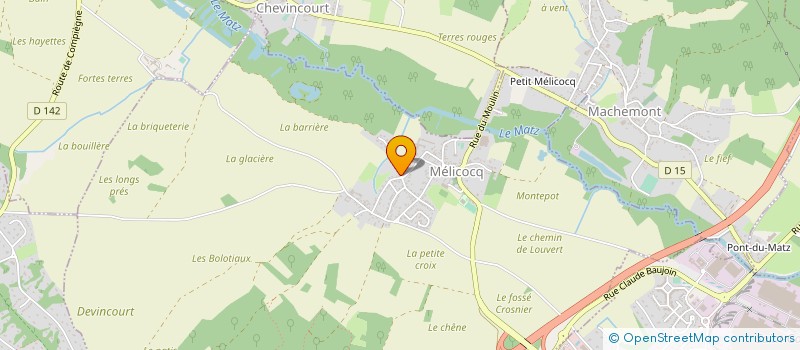 localisation de l'entreprise MONSIEUR JEAN CHARLES TOULLEC à MELICOCQ