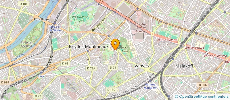 localisation de l'entreprise MONSIEUR JEAN-CHARLES TRAN VAN HO  VANVES