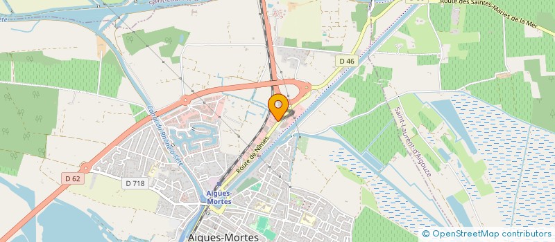 localisation de l'entreprise MONSIEUR JEAN-CHARLES TUCOOU  AIGUES-MORTES