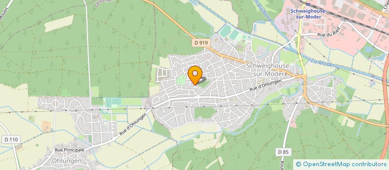 localisation de l'entreprise MONSIEUR JEAN CHARLES TUGEND  SCHWEIGHOUSE-SUR-MODER