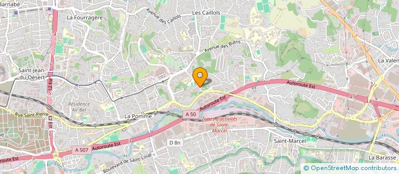 localisation de l'entreprise MONSIEUR JEAN-CHARLES VALENTIN  MARSEILLE