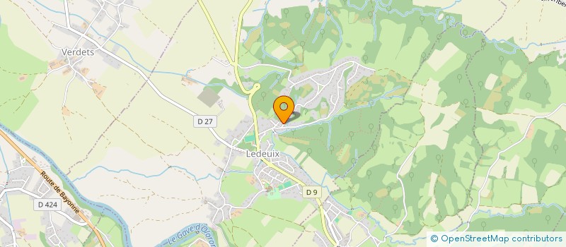 localisation de l'entreprise MONSIEUR JEAN-CHARLES VALLADE à LEDEUIX