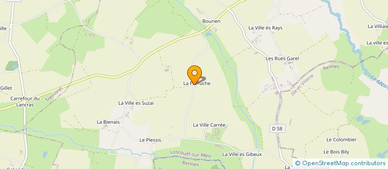 localisation de l'entreprise MONSIEUR JEAN-CHARLES VINCENZINI à LOSCOUET-SUR-MEU