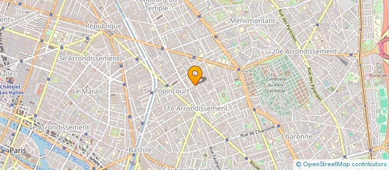 localisation de l'entreprise MONSIEUR JEAN-CHARLES VOGLEY  PARIS