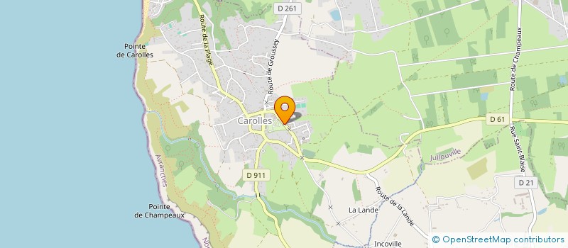 localisation de l'entreprise MONSIEUR JEAN-CHARLES YEMAN  CAROLLES