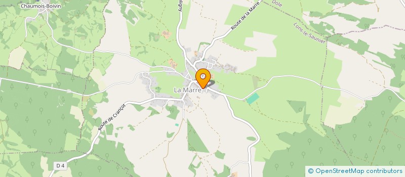 localisation de l'entreprise MONSIEUR JEAN CHARNU  HAUTEROCHE