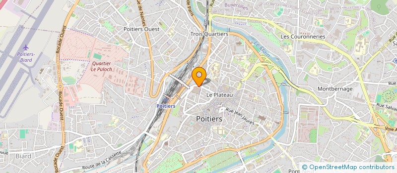 localisation de l'entreprise MONSIEUR JEAN CHARON à POITIERS