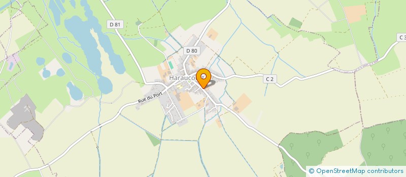 localisation de l'entreprise MONSIEUR JEAN CHARPENTIER  HARAUCOURT