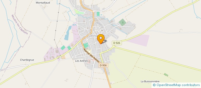 localisation de l'entreprise MONSIEUR JEAN CHARRETIER à LEVROUX