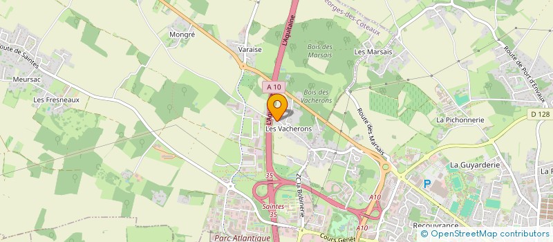 localisation de l'entreprise MONSIEUR JEAN CHARRIER  SAINT-GEORGES-DES-COTEAUX