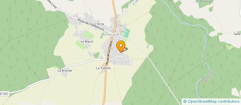localisation de l'entreprise MONSIEUR JEAN CHARTIER à JEU-LES-BOIS