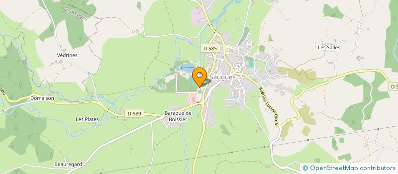 localisation de l'entreprise MONSIEUR JEAN CHASSEFAIRE  CHANALEILLES