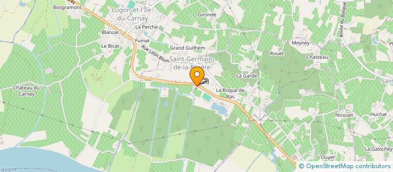 localisation de l'entreprise MONSIEUR JEAN CHASTENET  SAINT-ANDRE-DE-CUBZAC