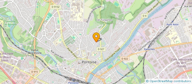 localisation de l'entreprise MONSIEUR JEAN CHATELAIN à PONTOISE