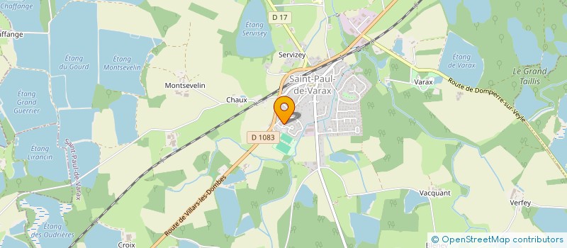 localisation de l'entreprise MONSIEUR JEAN CHATELET  LA CHAPELLE DU CHATELARD