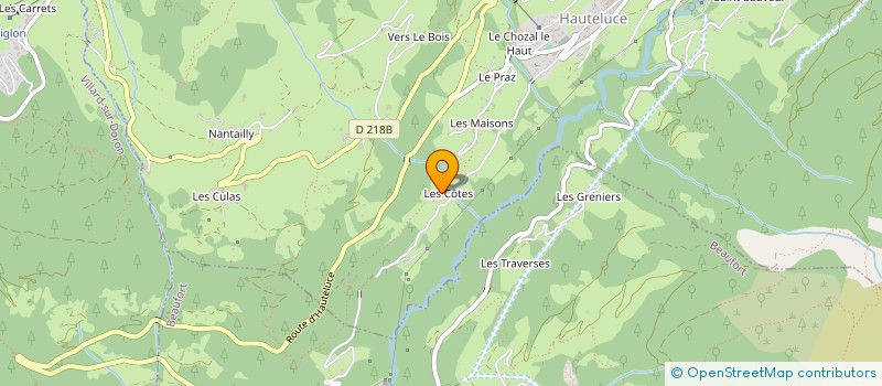 localisation de l'entreprise MONSIEUR JEAN CHATELLARD-TOINET à HAUTELUCE