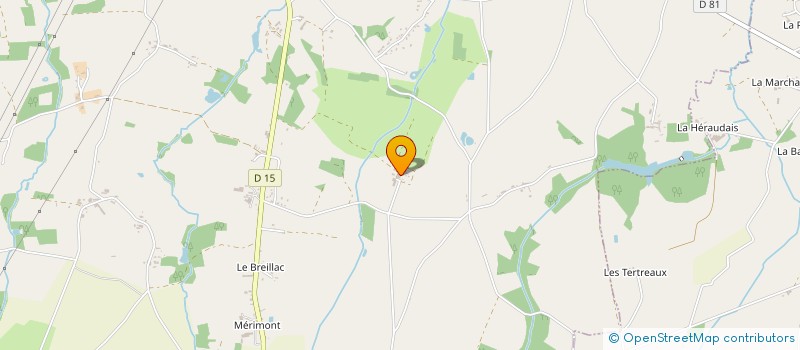 localisation de l'entreprise MONSIEUR JEAN CHATELLIER  FAY-DE-BRETAGNE