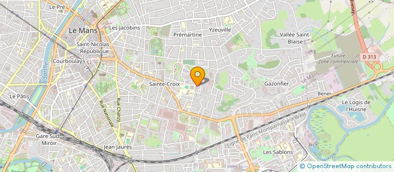 localisation de l'entreprise MONSIEUR JEAN CHATILLON à LE MANS
