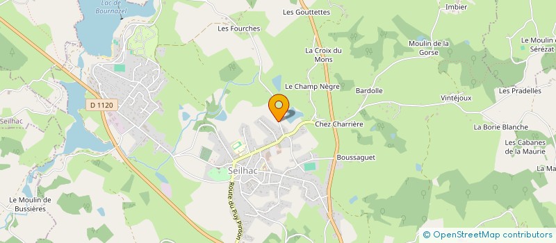 localisation de l'entreprise MONSIEUR JEAN CHAUFFOUR  SAINT-JAL