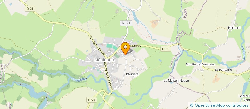 localisation de l'entreprise MONSIEUR JEAN CHAUSSERAY à LES CHATELIERS