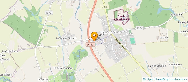 localisation de l'entreprise MONSIEUR JEAN CHAUSSY à PLEUGUENEUC