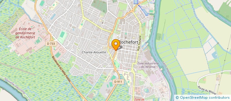 localisation de l'entreprise MONSIEUR JEAN CHAUVEAU à ROCHEFORT