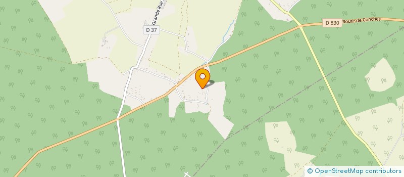 localisation de l'entreprise MONSIEUR JEAN CHAUVEL  LE FIDELAIRE