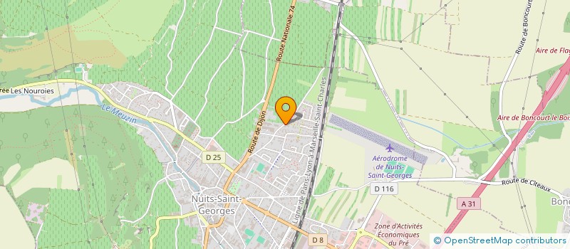 localisation de l'entreprise MONSIEUR JEAN CHAUVENET à NUITS-SAINT-GEORGES