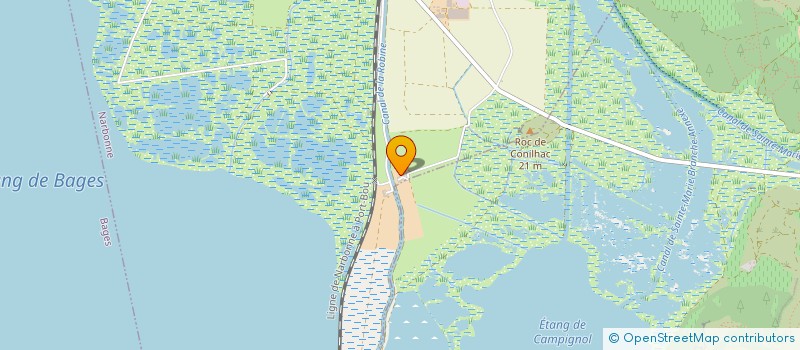 localisation de l'entreprise MONSIEUR JEAN CHAZOT  NARBONNE