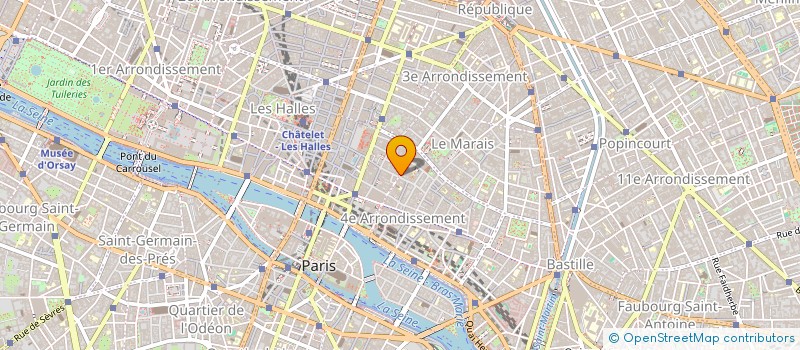 localisation de l'entreprise MONSIEUR JEAN CHAZY  PARIS