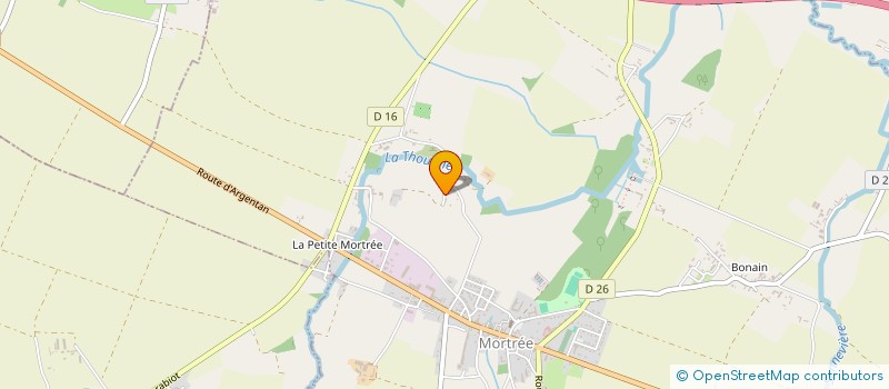 localisation de l'entreprise MONSIEUR JEAN CHEDEVILLE à CHATEAU D ALMENECHES (LE)